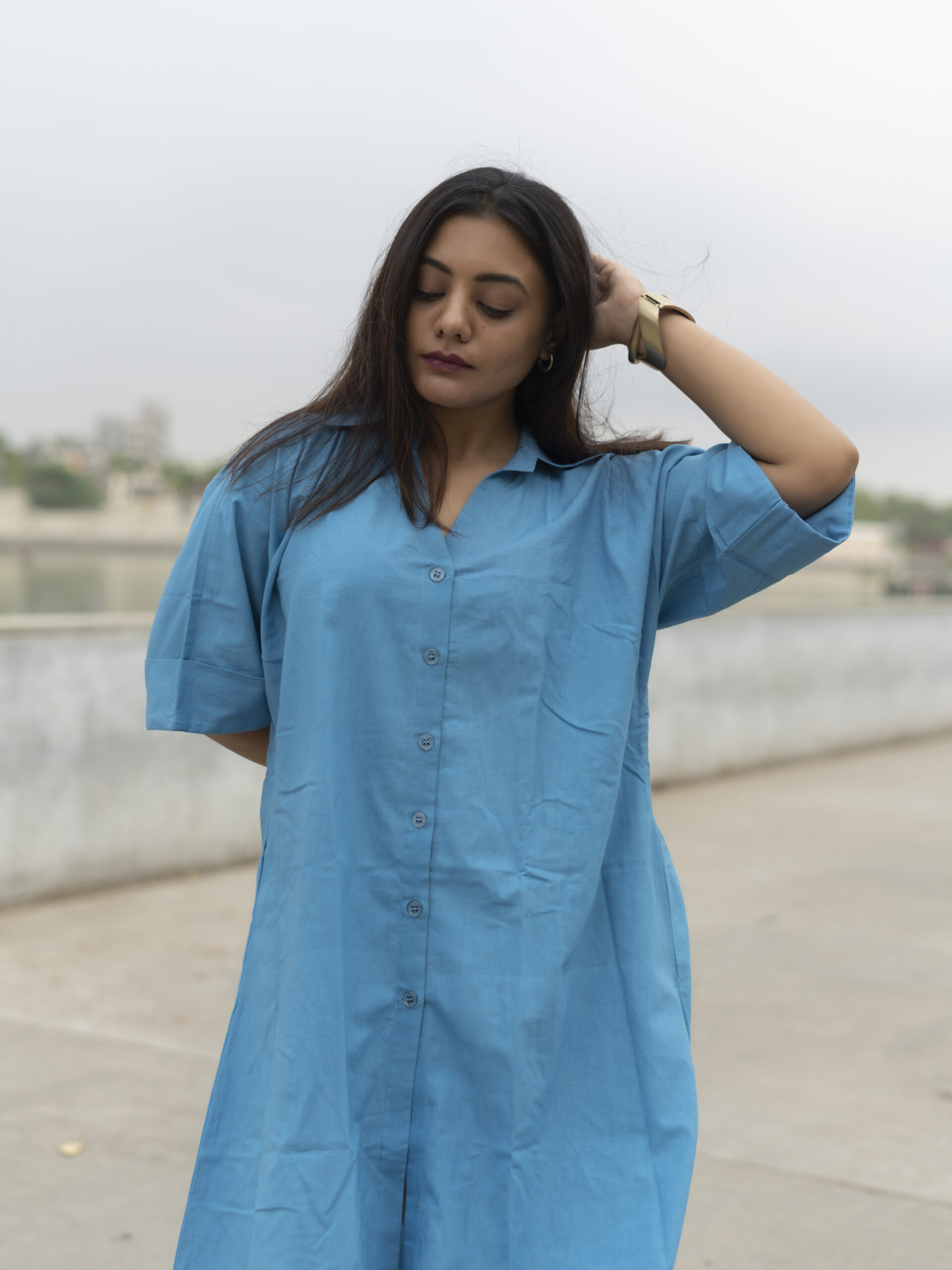 The Sora Shirt Dress - Image 2